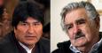 Evo Morales y Jose Mujica. EFE