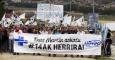 Manifestación de Herrira exigiendo la libertad de Txus Martin./ EFE