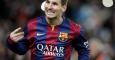 Messi celebra su gol al Atlético. REUTERS/Gustau Nacarino