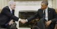Benjamin Netanyahu y Barack Obama durante su encuentro en la Casa Blanca.- Efe