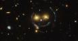 El cúmulo de galaxias SDSS J1038 + 4849. /NASA-ESA