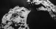 Chorro de gas y polvo observado en el cometa el 22 de enero desde la sonda Rosetta. /ESA Rosetta NAVCAM