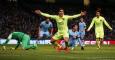 Luis Suárez celebra su segundo gol al Manchester City. Reuters / Lee Smith