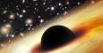 Representación gráfica de un cuásar con un agujero negro supermasivo en el Universo lejano. ZHAOYU LI / SHANGHAI ASTRONOMICAL OBSERVATORY