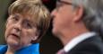 Angela Merkel y Jean-Claude Juncker, en Bruselas. / REUTERS