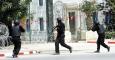 Las fuerzas de seguridad toman posición en los alrededores del museo Bardo, en el centro de la capital de Túnez. - AFP