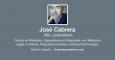 Perfil en Twitter del doctor José Cabrera.
