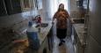 Una mujer que espera su desahucio en su vivienda en Torrejon de Ardoz (Madrid). REUTERS/Andrea Comas
