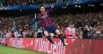 Messi celebra su segundo gol contra el Bayern de Múnich. Reuters / Gustau Nacarino
