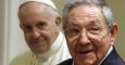 Raúl Castro elogia al papa: si sigue así "volveré" a la Iglesia. /EFE