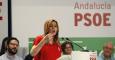 La líder socialista andaluza Susana Díaz, en un mitin en Almería este fin de semana.EFE/Carlos Barba