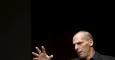 El ministro de Finanzas griego, Yanis Varoufakis, pronuncia una conferencia en  Atenas. REUTERS/Alkis Konstantinidis