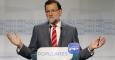 El presidente del Gobierno, Mariano Rajoy, durante la rueda de prensa ofrecida tras la reunión del Comité Ejecutivo Nacional del PP celebrada el lunes en Madrid.- EFE