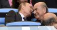 Putin y Blatter, durante la final del Mundial de Brasil. REUTERS/Dylan Martínez