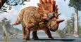 Recreación artística del 'Regaliceratops peterhewsi'.- Julius T. Csotonyi/Royal Tyrrell Museum