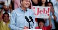 Jeb Bush durante su comparecencia. REUTERS/Joe Skipper