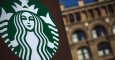 El logo de la cadena de caferterías estadounidense Starbucks. REUTERS