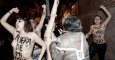Las activistas de Femen, en uno de sus actos reivindicativos. EFE
