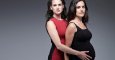 Una pareja de mujeres lesbianas que espera un bebé./ OVEJA ROSA