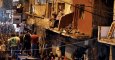 Vista de los desperfectos causados por los dos ataque suicidas perpetrados en el suburbio de Burj Barajneh en Beirut, Líbano