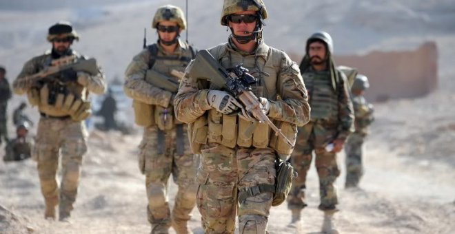 Miembros de las Fuerzas especiales de EEUU en Irak, en una imagen de archivo. AFP