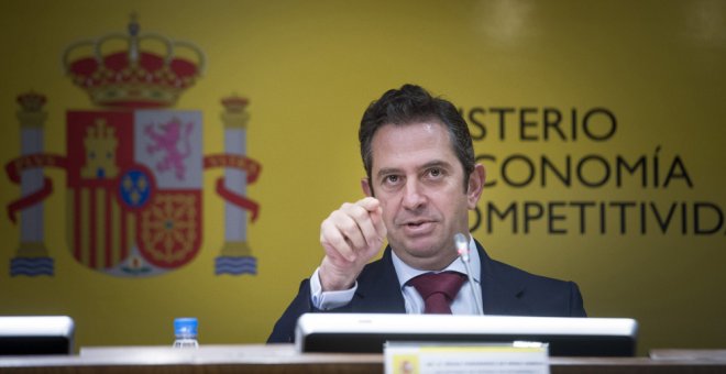 El secretario de Estado de Economía, Íñigo Fernández de Mesa, durante la presentación de los datos del IPC de abril en la sede del Ministerio de Economía. EFE/Luca Piergiovanni
