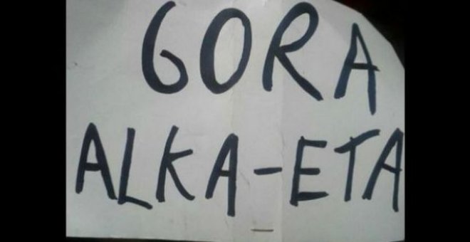 Cartel de la obra de teatro Gora Alka ETA