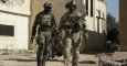 Soldados identificados por las fuerzas sirias como tropas especiales de EEUU en la provincia de Raqqa, Siria. - AFP