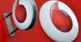 El logo de Vodafone, en una tienda de la operadora en Londres. REUTERS/Toby Melville