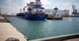 El buque Lady Leyla en el puerto de Ashdod. - REUTERS