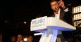 El candidato del PP a la Xunta de Galicia, Alberto Núñez Feijóo, en A Coruña. / FOTO: MANUEL MARRAS