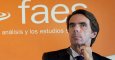 El expresidente del Gobierno, José María Aznar, en un acto de FAES. EFE