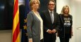 Artur Mas, Irene Rigau y Joana Ortega / EFE