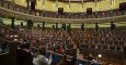 Vista general del hemiciclo del Congreso durante el pleno celebrado esta mañana. EFE/J. J. Guillén