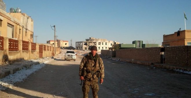 'Arges Artiaga', miliciano gallego que luchó contra el ISIS.