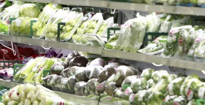 Los supermercados británicos racionan las lechugas españolas por falta de suministros. EFE/Archivo