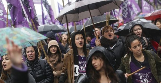 Foto de archivo de una manifestación por igualdad de derechos. / EFE