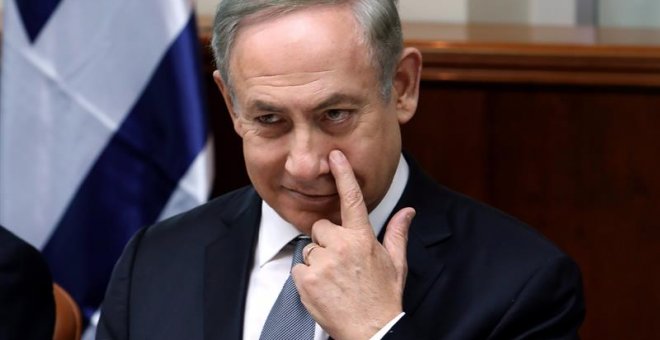 El primer ministro israelí, Benjamín Netanyahu, en Jerusalén. / EFE