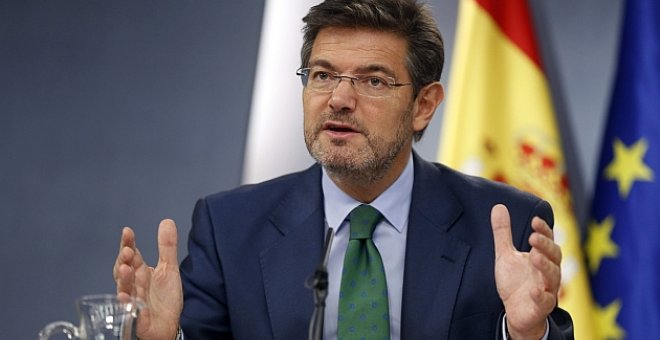 Rafael Catalá, ministro de Justicia.EFE
