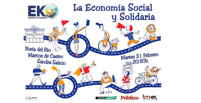 Cartel EKO TV: ¿Qué es la economía Social y Solidaria?