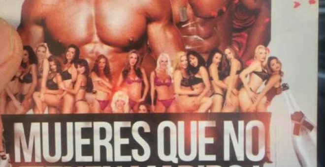 El cartel de esta discoteca de Barcelona ofrece entrada y copa gratis, además de 100 euros, a las chicas "sin marido" que vayan sin bragas