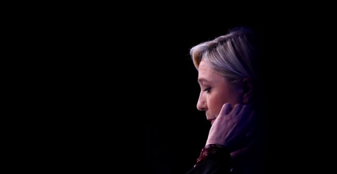 Marine Le Pen, en un acto en París hace unos días. REUTERS/Christian Hartmann