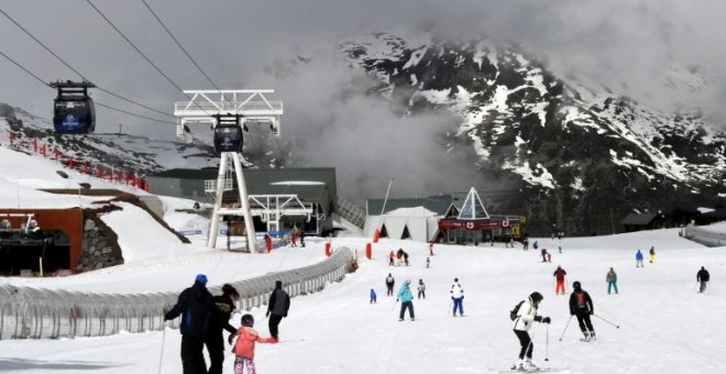 Fotografía de archivo de la estación de Tignes, en los Alpes franceses. - AFP