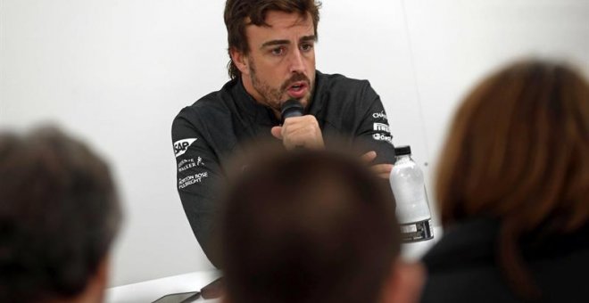 El piloto español de McLaren, Fernando Alonso, ha sido rotundo esta tarde tras la sexta sesión de ensayos en el Circuito de Barcelona-Cataluña. /EFE