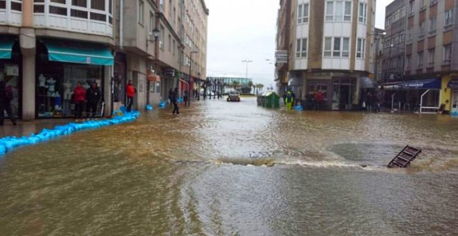 Inundaciones de Sada en Marzo de 2016./Ayuntamiento de Sada