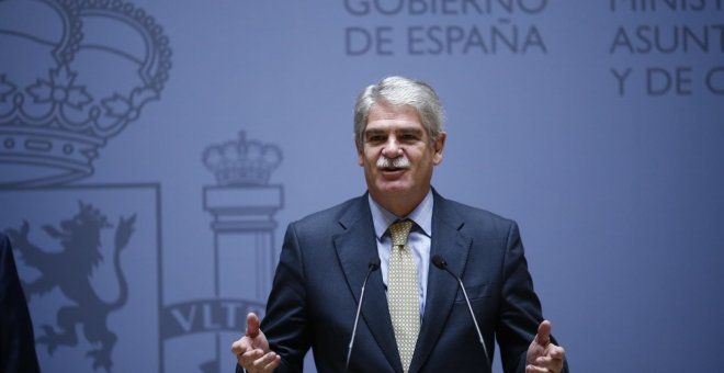 Alfonso Dastis, ministro de exteriores./ EUROPA PRESS