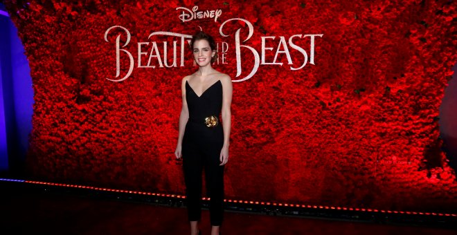 Emma Watson en la 'premiere' de la Bella y la Bestia en Los Ángeles. REUTERS/Mario Anzouni