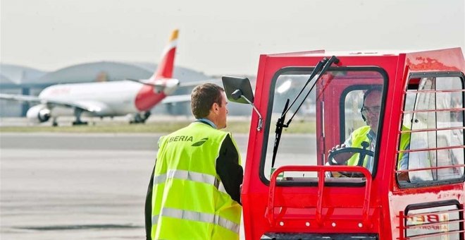 Iberia Airport Services atendió en 2016 a cerca de 90 millones de pasajeros y prestó sus servicios de 'handling' a más de 340.000 aviones. EUROPA PRESS