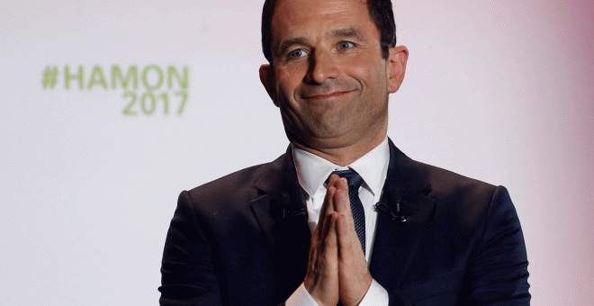 Benoît Hamon, candidato a la Presidencia de Francia. REUTERS/Pascal Rossignol