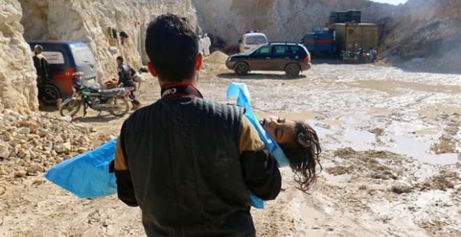 Al menos 23 niños murieron por el ataque químico en Idlib / REUTERS